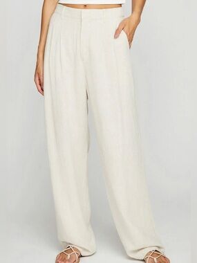 NWT Gentle Fawn Elliot Linen Trousers sz S/M